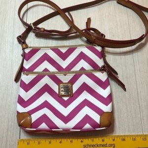 Pink Chevron Dooney & Bourke Crossbody